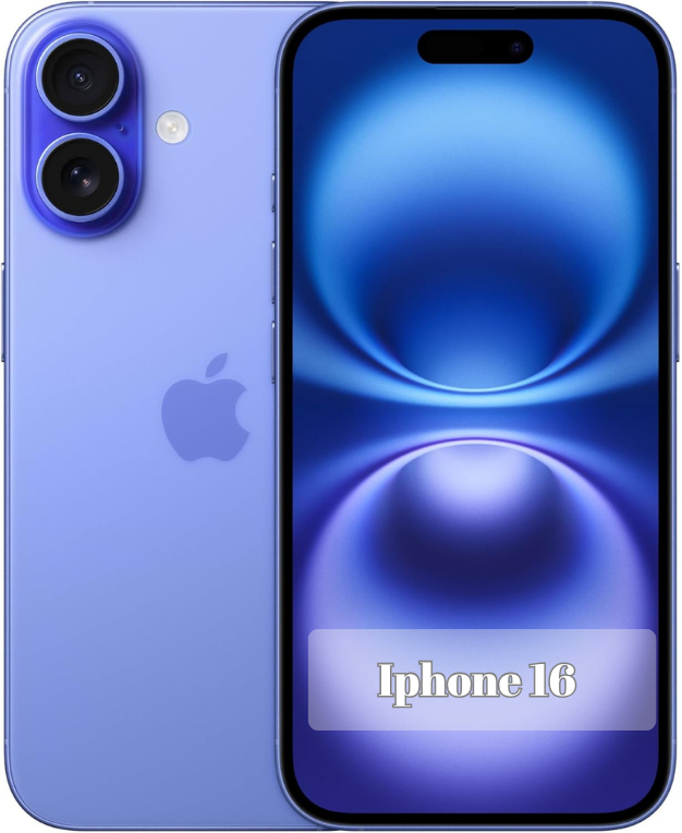 نمای جلو و پشت آیفون 16 معمولی | طراحی جدید و دوربین دوگانه iPhone 16