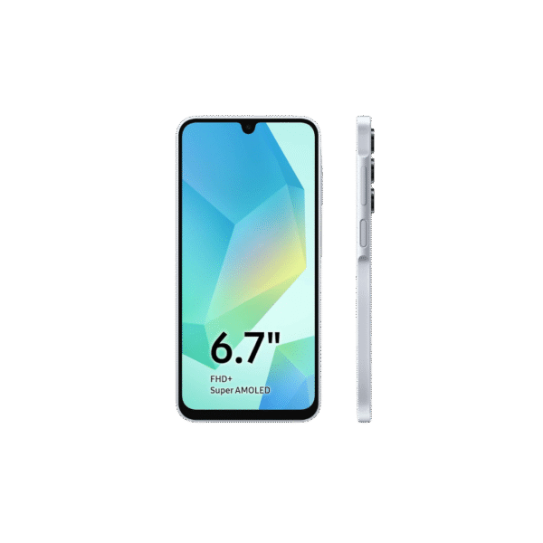 نمای کناری Galaxy A16 با طراحی باریک