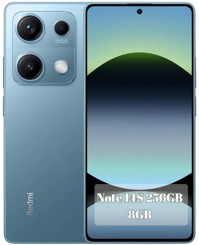 خریدگوشی شیائومی Redmi Note 14S با رم 8 و حافظه 256 گیگ